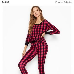 Never worn new Victoria Secret thermal pjs